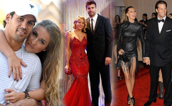 Las parejas ejemplares entre deportistas y celebridades