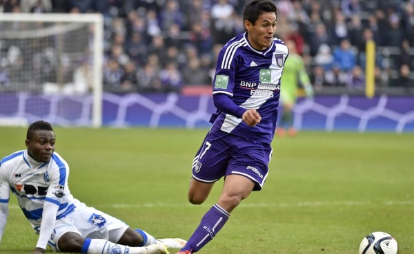 Andy Najar anota gol en el primer amistoso de la temporada con el Anderlecht
