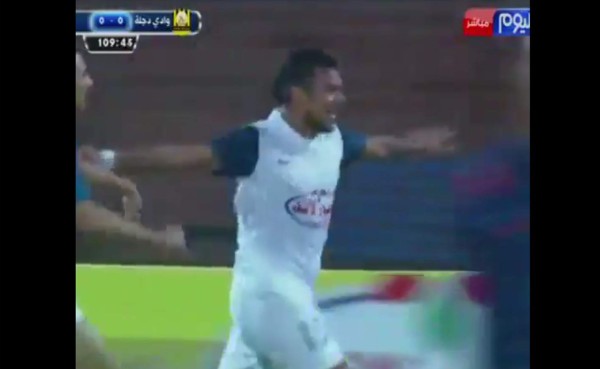 Mario Martínez anota golazo y ENPPI se va a cuartos de Copa en Egipto