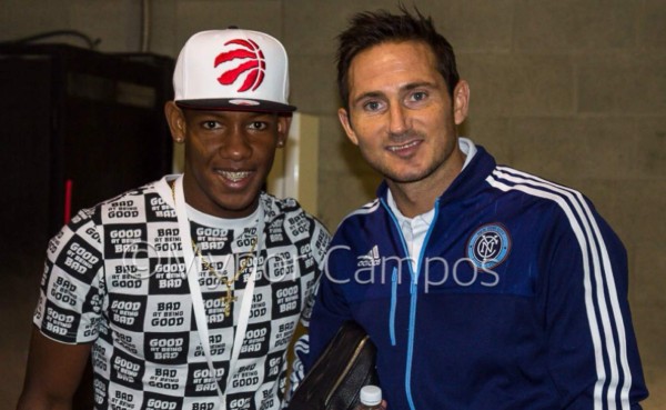 Romell Quioto y su inolvidable foto con Frank Lampard
