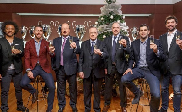 VIDEO: Real Madrid felicita a sus aficionados en las fiestas de Navidad