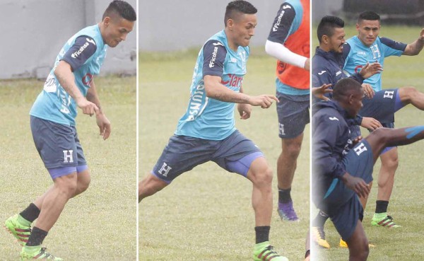 Andy Najar entrenó con Honduras, pero con su familia en mente