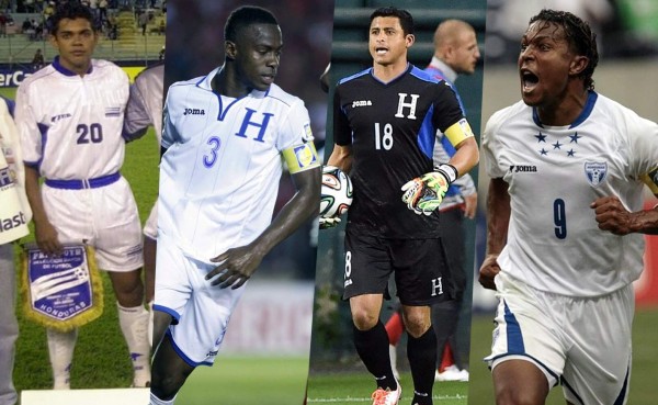 Los capitanes que ha tenido la Selección de Honduras en la historia
