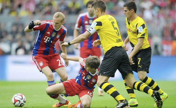 Borussia Dortmund le gana la Supercopa al Bayern Múnich