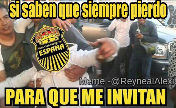 La afición no perdona a Real España y le hacen memes tras caer ante Olimpia