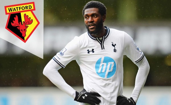 Adebayor seguiría su carrera en el Watford de la Premier League