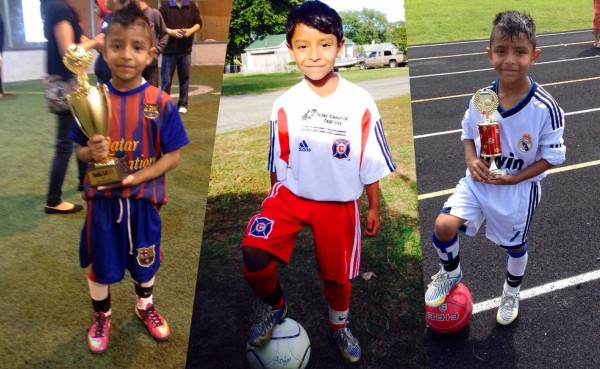 Ángel, el catracho que juega como Messi, pero quiere ser como Cristiano