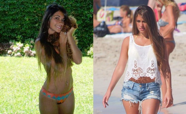 FOTOS: El 11 del Barcelona formado por novias y esposas de jugadores