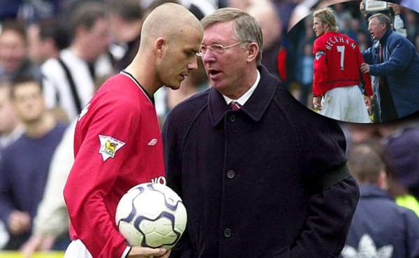 Beckham confiesa que Ferguson lo obligó a raparse el cabello