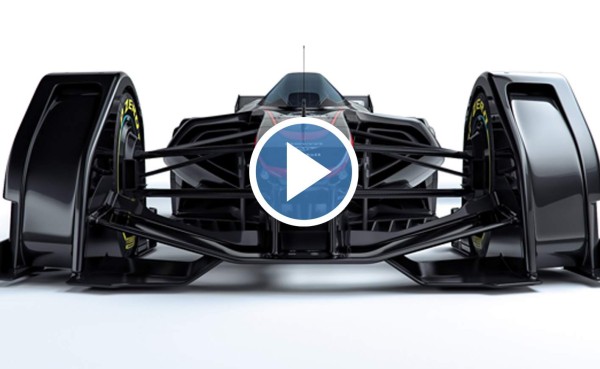 VIDEO: Espectacular 'Batimovil' de McLaren para competir en la Fórmula Uno