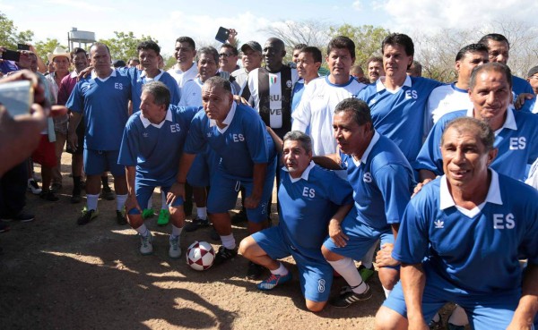 Mundialistas del 82 entre Honduras y El Salvador empataron en amistoso