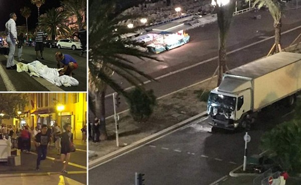 Atentado en Francia: Furgoneta se estrella con multitud y hay 'decenas de muertos'