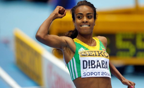Dibaba destroza el récord mundial de la milla en sala después de 26 años