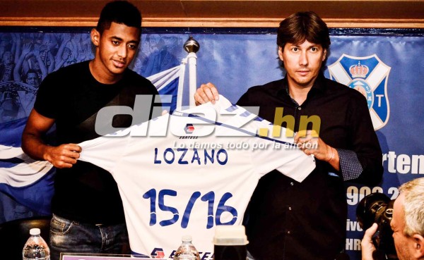 Tenerife presentó oficialmente a Choco Lozano