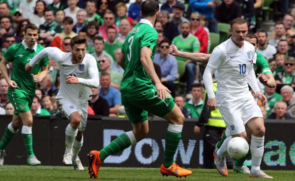 En apático partido, Irlanda e Inglaterra empataron en amistoso