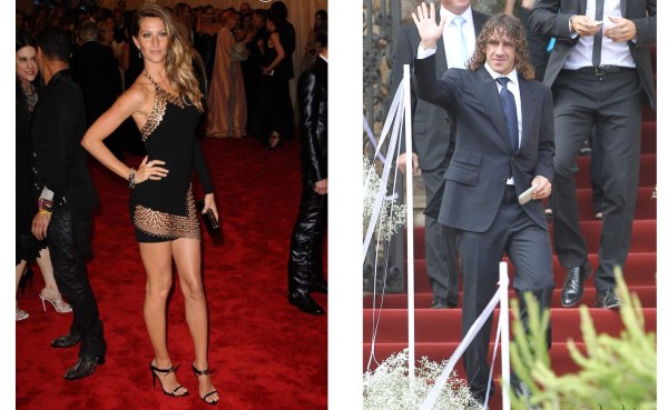 Gisele Bundchen y Puyol portarán la copa en la final del Mundial
