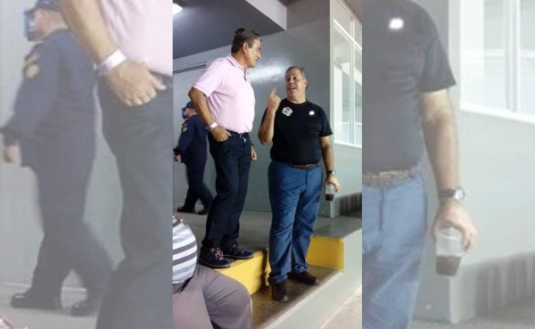 Jorge Luis Pinto espía a la selección de El Salvador de Ramón Maradiaga