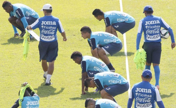 La curiosidades que dejó el entrenamiento de Honduras de este domingo