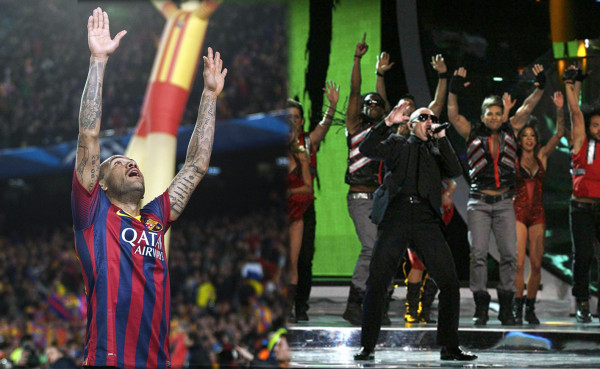 Alves: 'Hice un baile de Pitbull de la canción que se llama Echa Pa'lla'