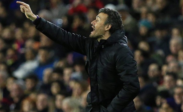 Luis Enrique: 'Los árbitros deben evitar que esto sea fútbol americano'