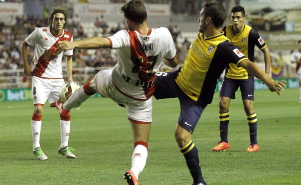 Atlético de Madrid tropieza en su debut con Rayo Vallecano