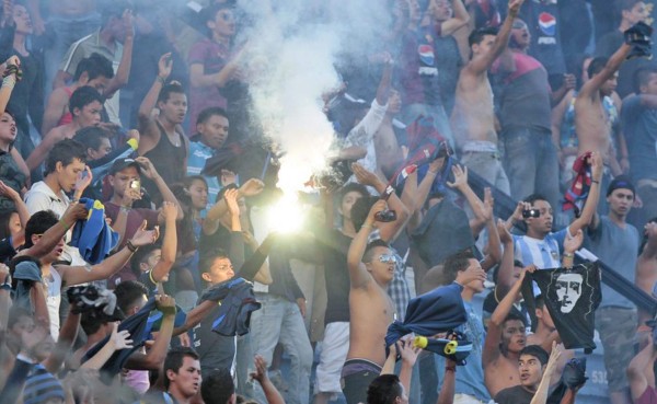 La barra de los 'Revolucionarios' del Motagua está en el Nacional