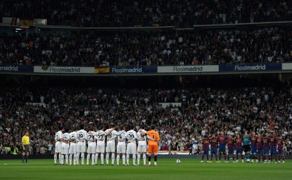 Un estadio blindado para el Clásico Real Madrid-Barcelona