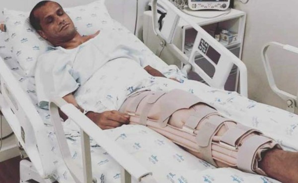 Rivaldo fue operado por primera vez en su vida