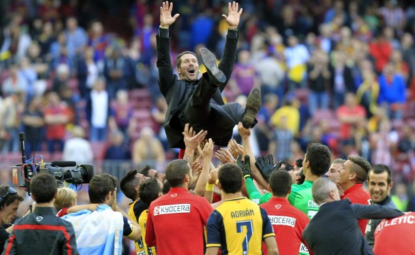 Diego Simeone: 'Esto es la gloria hecha realidad'