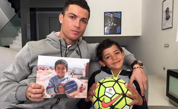 Cristiano Ronaldo lanza una acción de apoyo a los niños sirios