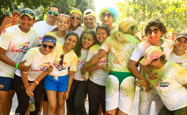 Muchas curiosidades en el ColoRun 2014