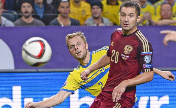 Suecia salva un empate sin Ibrahimovic frente a una Rusia superior