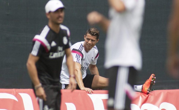 Cristiano Ronaldo regresa a los entrenamientos y se ejercita en solitario