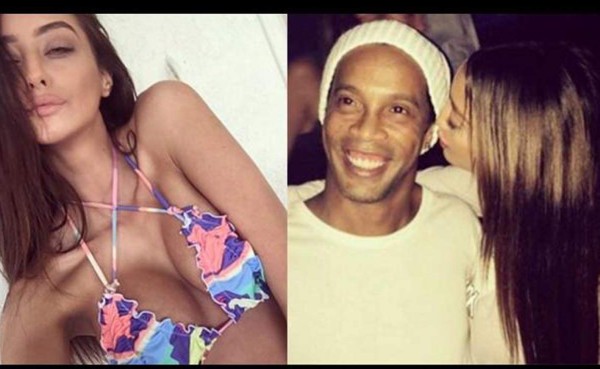 Otro lío, Ronaldinho se fue de fiesta y lo vinculan con tres chicas