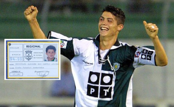 El apodo que le pusieron a Cristiano Ronaldo cuando tenía 8 años