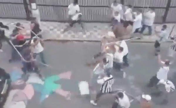 VIDEO: Pelea brutal previo a un partido en Brasil