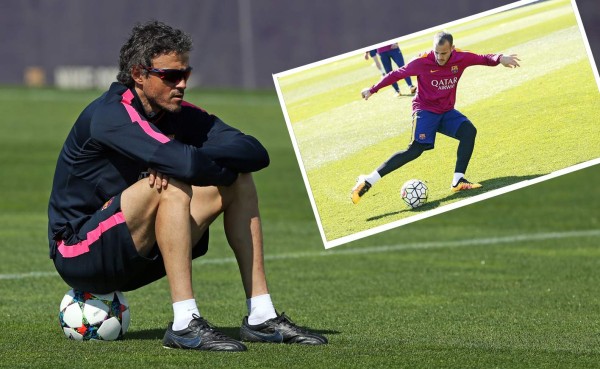 Revelan que Luis Enrique explotó de enojo con Sandro por su lesión