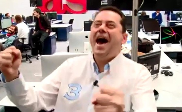 VIDEO: La alegría de Tomás Roncero al ver a Manchester City como rival