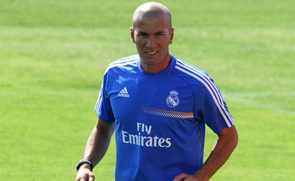 Zidane se estrena como entrenador de Real Madrid Castilla