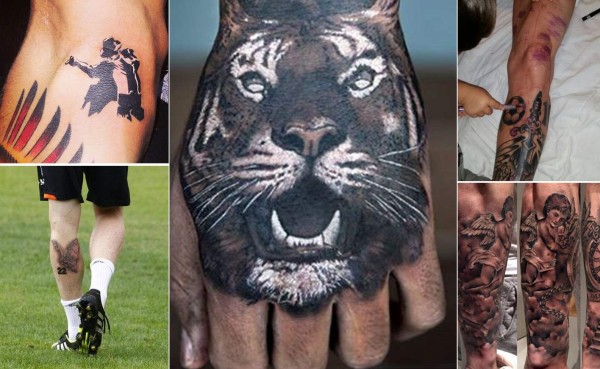 Los tatuajes más extraños del clásico Barcelona-Real Madrid