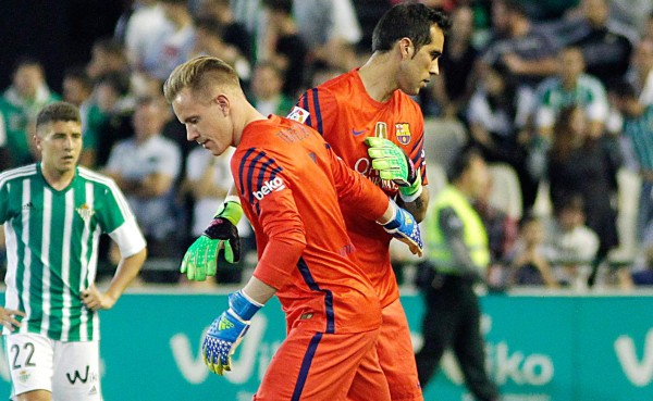 Claudio Bravo se lesiona y estara de baja ante Espanyol