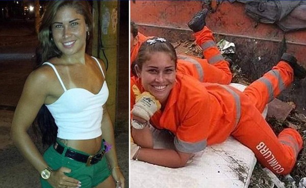 Rita Mattos, una barrendera que conquista Brasil y que es amante al fútbol