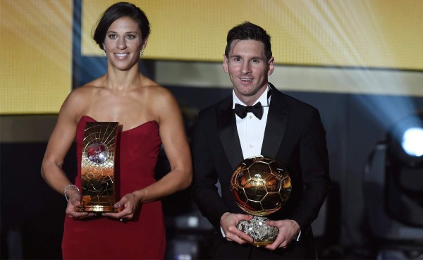 Los ganadores en las diferentes categorías de la ceremonia del Balón de Oro