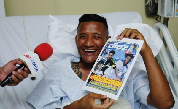 Médicos ticos apoyarán en el proceso de recuperación de Luis Garrido