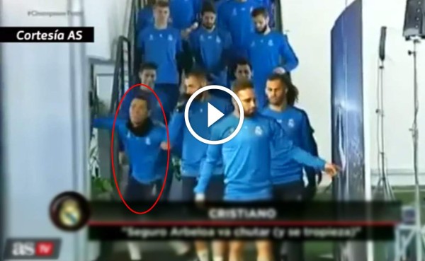 VIDEO: Cristiano bromea con el penal de Messi y se burlan de Arbeloa