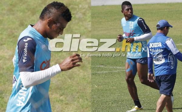 Cuidado especial para Carlo Costly y Bayron Méndez no entrenó