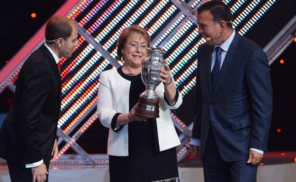 Se definen los grupos de la Copa América Chile 2015