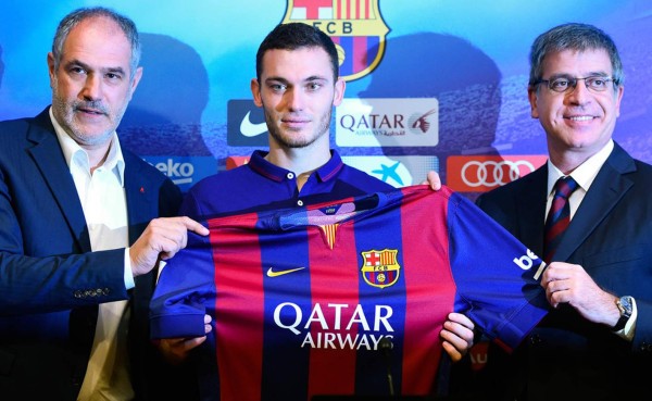 Thomas Vermaelen lleva cuatro meses lesionado y sin poder debutar con Barcelona