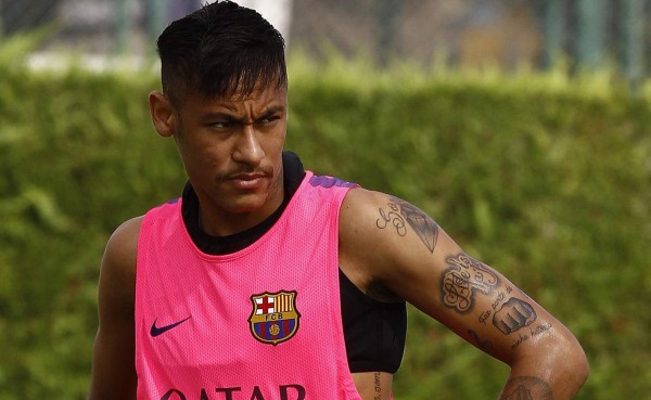 Neymar recibe el alta médica y podrá jugar hoy el Trofeo Joan Gamper