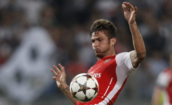 Olivier Giroud se lesiona y podría estar tres meses de baja